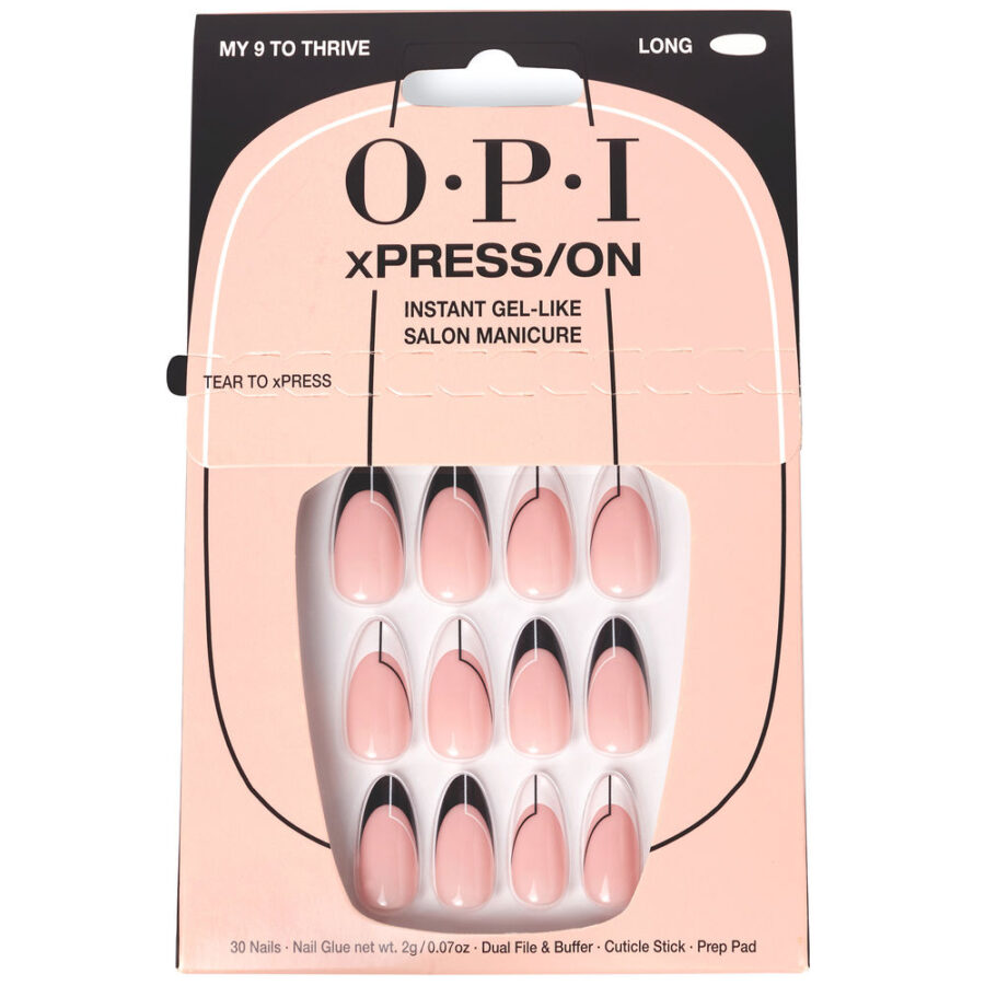 OPI xPRESS/ON Artificial Nails Nail Art #My 9 To Thrive 30 u