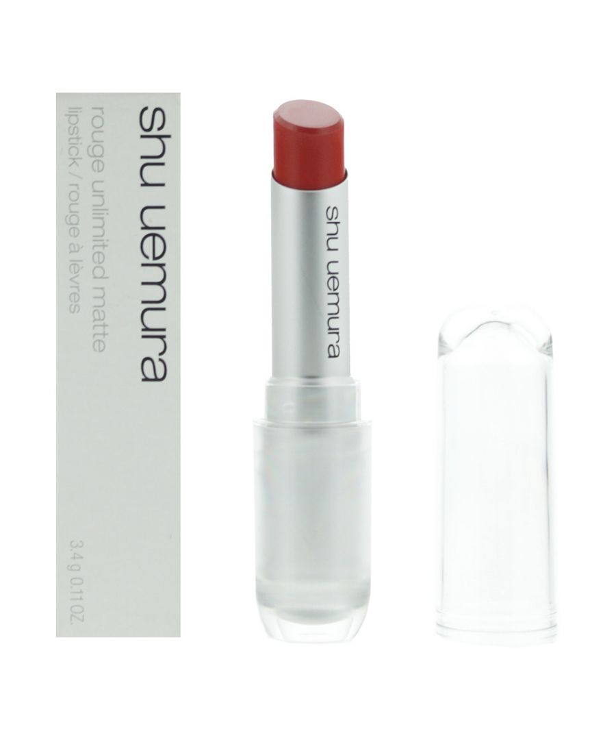 Shu Uemura Rouge Unlimited Matte Lipstick 3.4g - M OR 592