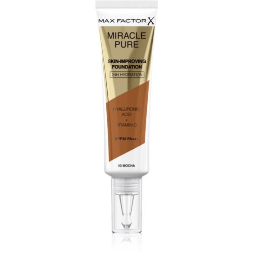 Max Factor Miracle Pure Skin-Improving Foundation SPF30 30ml - 93 Mocha