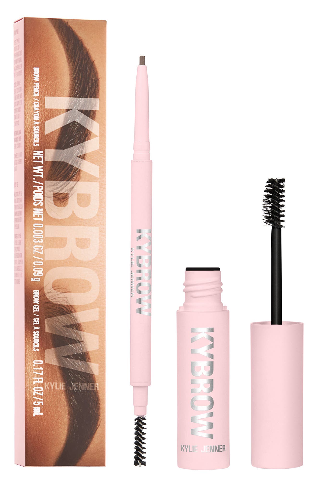 Kylie Cosmetics Kybrow Kit - 003 Cool Brown (Wenkbrauwpotlood 0.9g + Wenkbrauwgel 5ml)