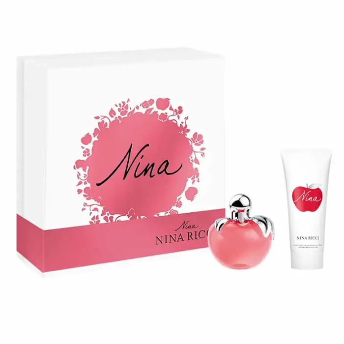 Nina Ricci Nina Eau De Toilette Spray 50ml Set 2 Pieces