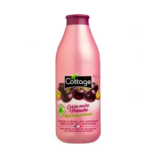 Cottage Hidratante Gel De Ducha Cremoso Cereza Negra y Pistacho 750ml