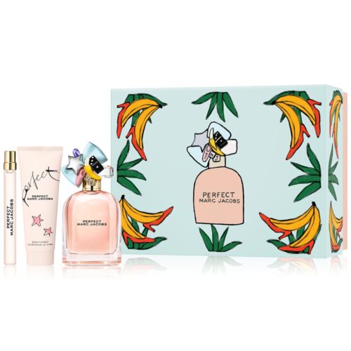Marc Jacobs Perfect Geschenkset 100ml EDP + 75ml Body Lotion + 10ml EDP
