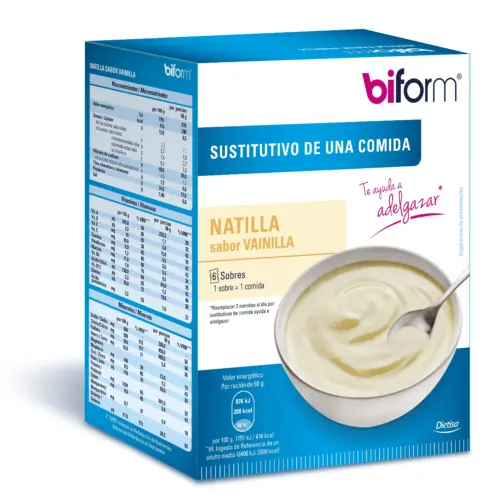 Biform Crema Vainilla 6 Sobres
