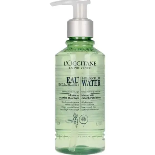 L'occitane Eau Micellaire 3-En-1 Démaquillant Visage 200ml