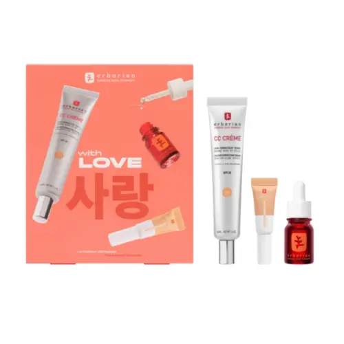 Erborian CC Crème Colour Correcting Cream Spf30 Doré 40ml Set 3 Pieces