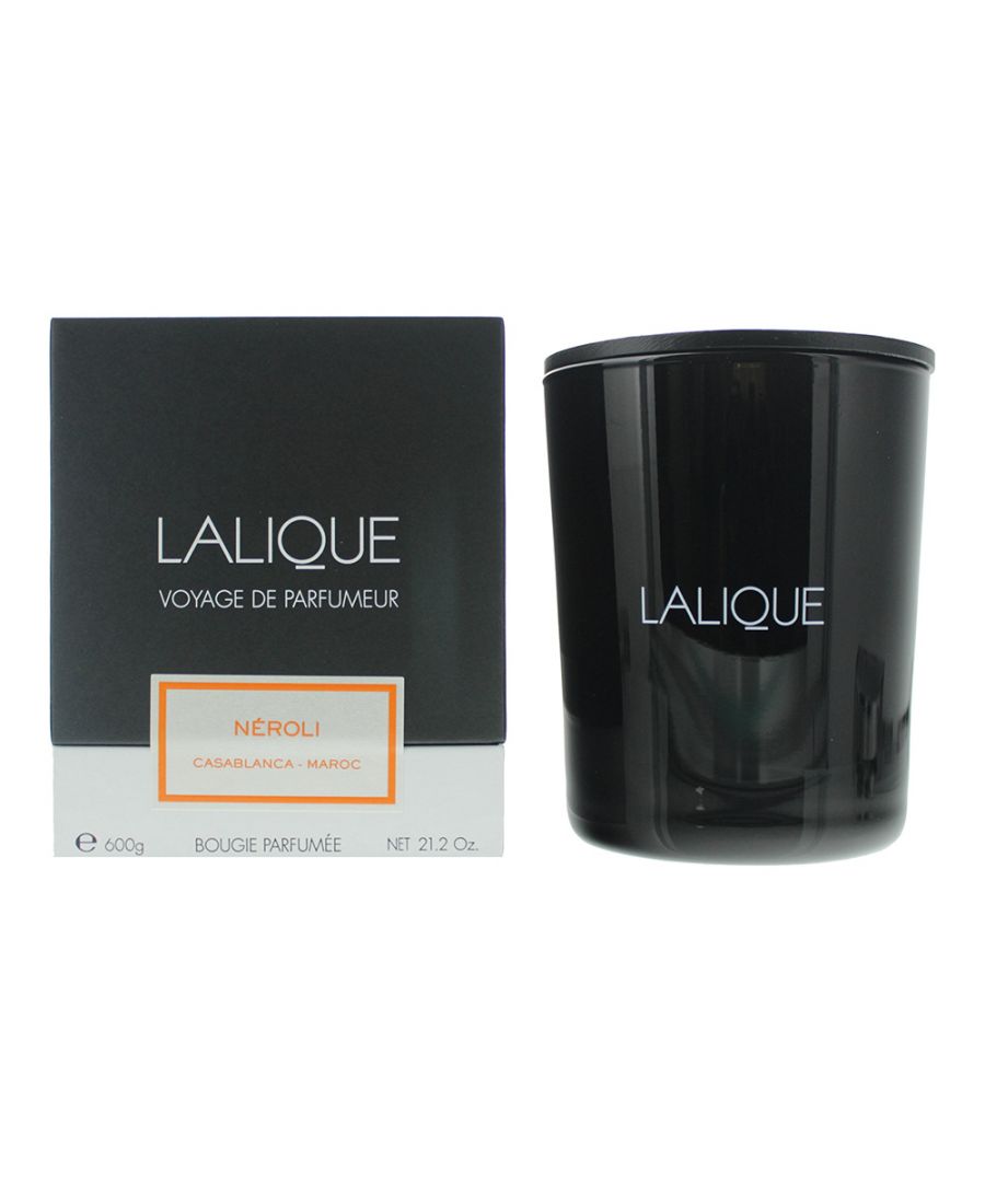 Lalique Kaars 600g - Neroli Casablanca