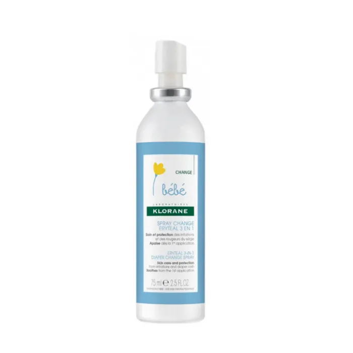 Klorane Baby Change Spray Eryteal 3 in 1 75 ml
