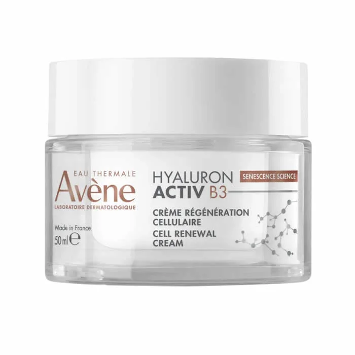 Avène Hyaluron Activ B3 Crème Unisex | 50ml Gevoelige Huid | Anti-Aging Niacinamide