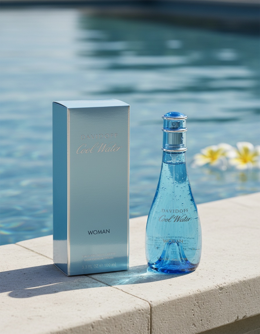 Davidoff COOL WATER WOMAN eau de toilette spray 100 ml - Afbeelding 2