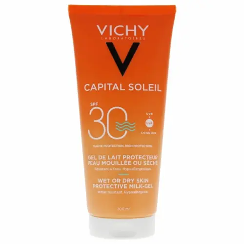 Vichy Ideal Soleil Milk-Gel Wet Skin Spf30 200ml