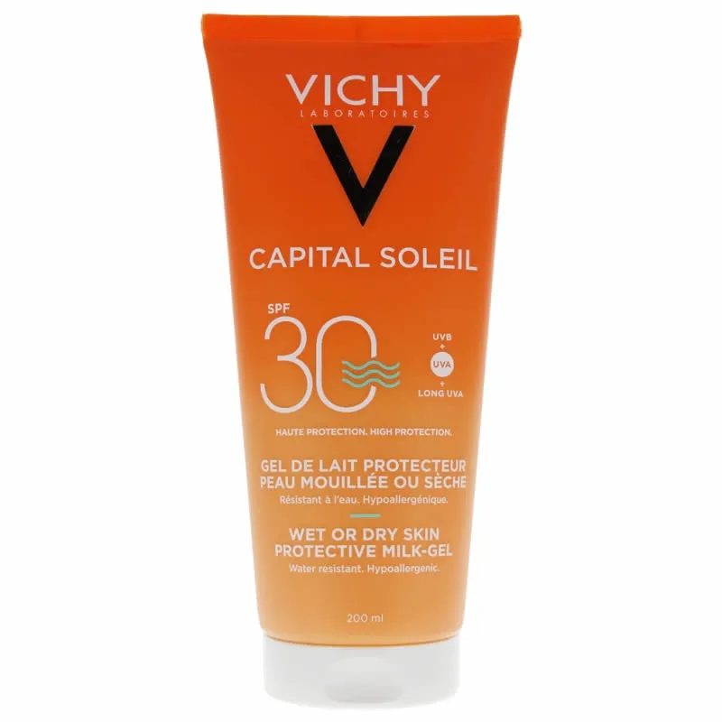 Vichy Ideal Soleil Milk-Gel Wet Skin Spf30 200ml