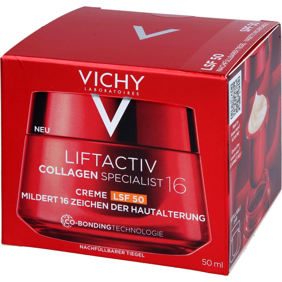 Gezichtscrème Vichy LIFTACTIV Spf 50 Spf 50+ 50 ml