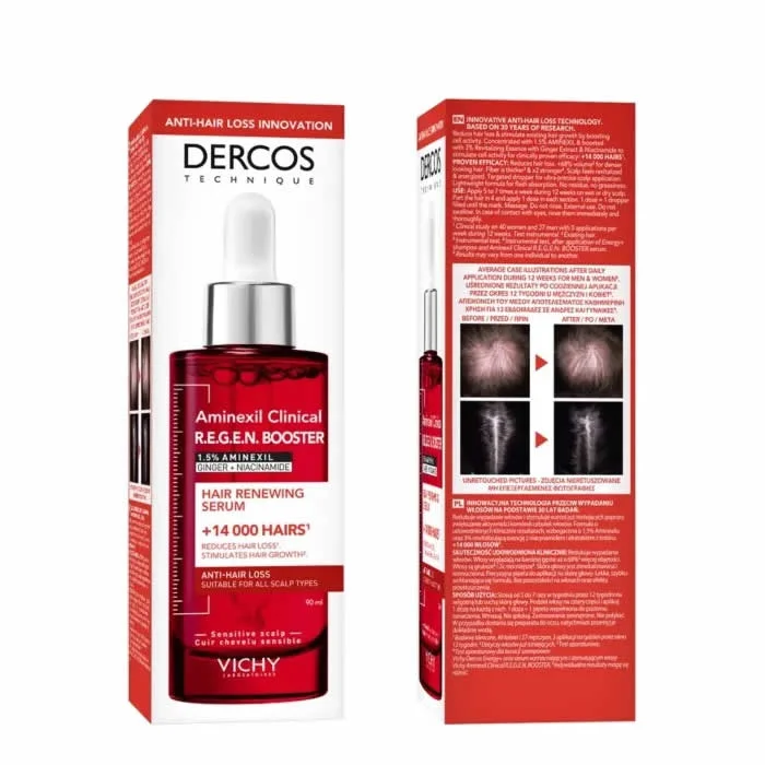 Vichy Dercos Regen Booster Hair Renewing Serum 90ml