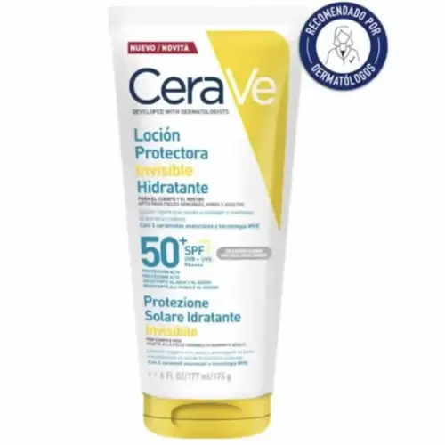 CeraVe Invisible Hydrating Protective Lotion Spf50+ 75ml