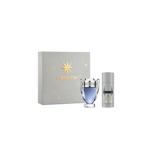 Paco Rabanne Invictus Eau de Toilette | Heren 100ml Cadeauset | Fris