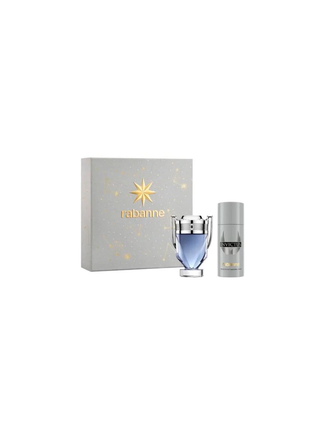 Paco Rabanne Invictus Eau de Toilette | Heren 100ml Cadeauset | Fris