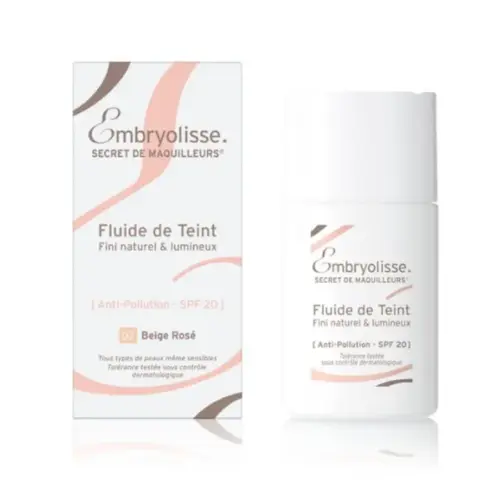 Embryolisse Fluid De Teint Spf20 02 Beige Rosé