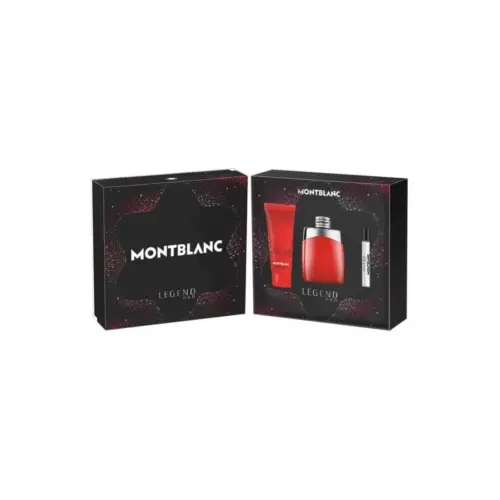 Set Montblanc Legend Red Edp 100ml Gel Mini@