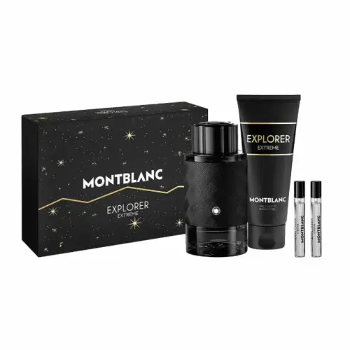 Montblanc Explorer Extreme Eau De Perfume Spray 100ml Set 4 Pieces