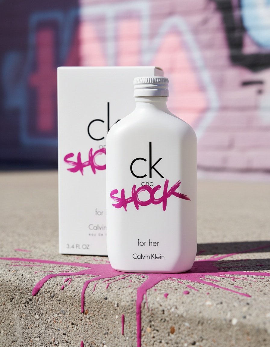 Calvin Klein CK ONE SHOCK FOR HER eau de toilette spray 100 ml - Afbeelding 2