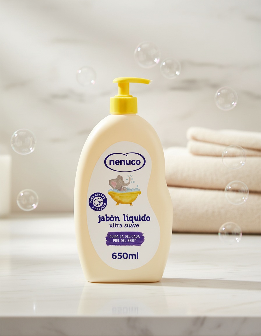 Nenuco Ultra-soft liquid soap 650 ml - Afbeelding 2