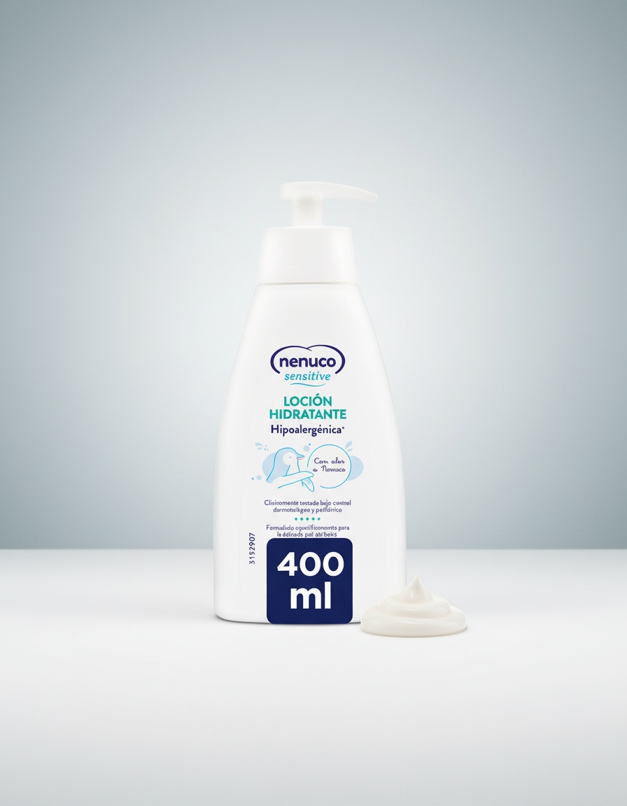 NENUCO SENSITIVE moisturizing lotion 400 ml - Afbeelding 2