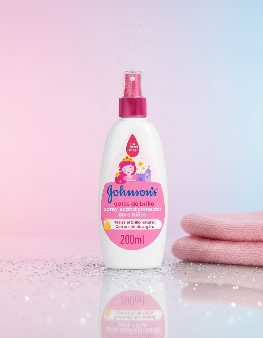 Johnson's Baby BABY acondicionador gotas de brillo spray 200 ml - Afbeelding 2