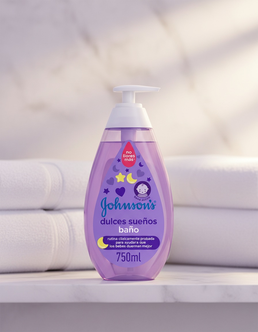 Johnson's Baby BABY sweet dreams bath gel 750 ml - Afbeelding 2