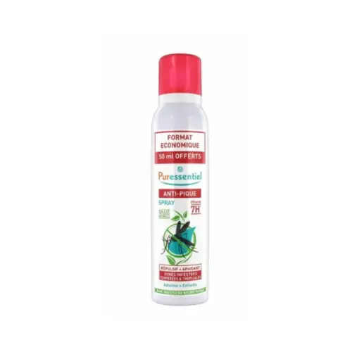 Puressentiel Anti-Bite Spray Repellent 7h Soothing 200ml