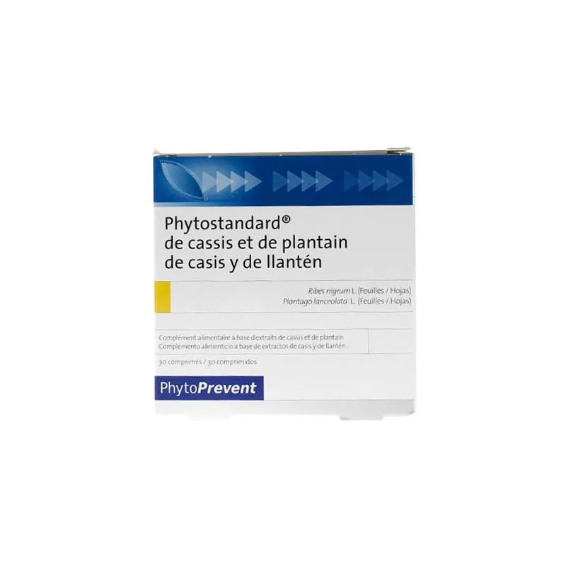 Pileje Phytostandar Casis Llanten 30 Tablets
