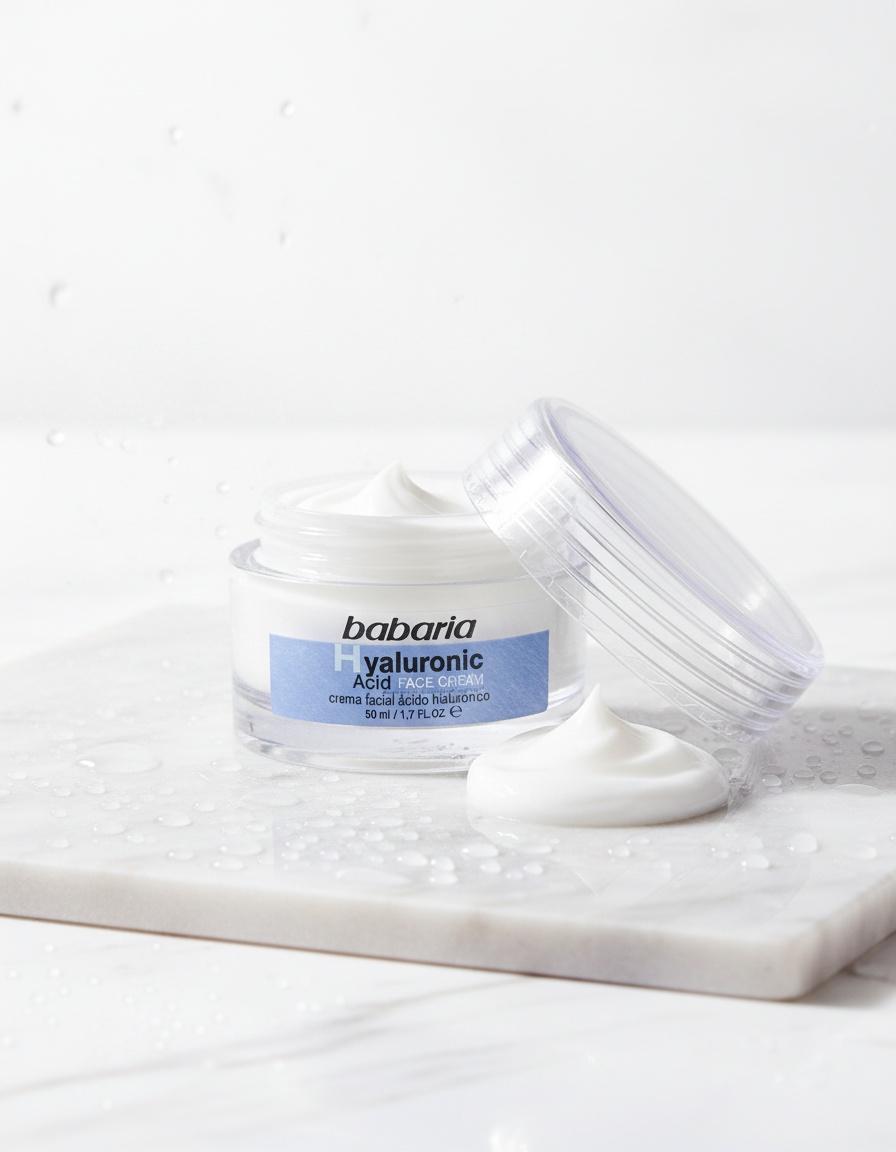 Babaria HYALURONIC ACID ultra-hydrating facial cream 50 ml - Afbeelding 3