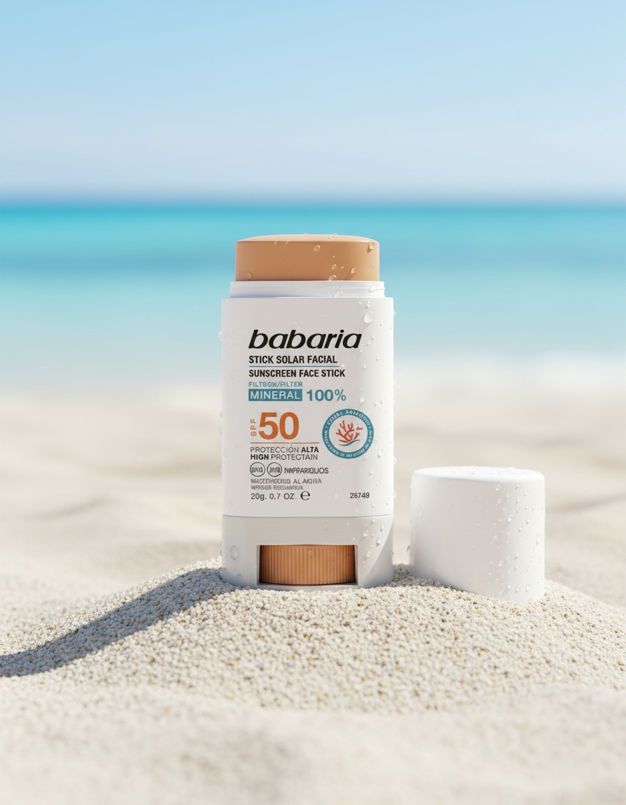 Babaria SOLAR STICK FACIAL SPF50 20 gr - Afbeelding 3