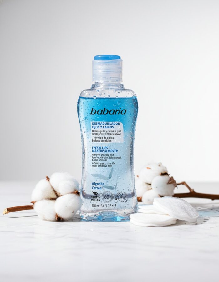 Babaria BIPHASE MAKEUP REMOVER eyes-lips 100 ml - Afbeelding 3