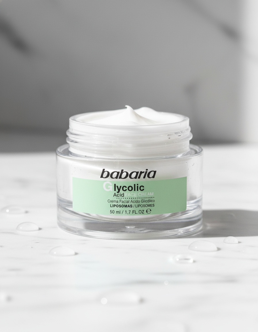 Babaria GLYCOLIC ACID cell renewal facial cream 50 ml - Afbeelding 2