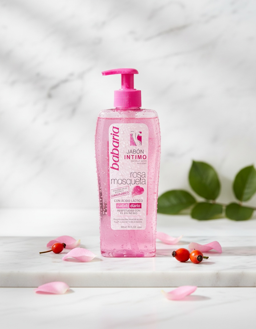 Babaria ROSEHIP intimate soap 300 ml - Afbeelding 2