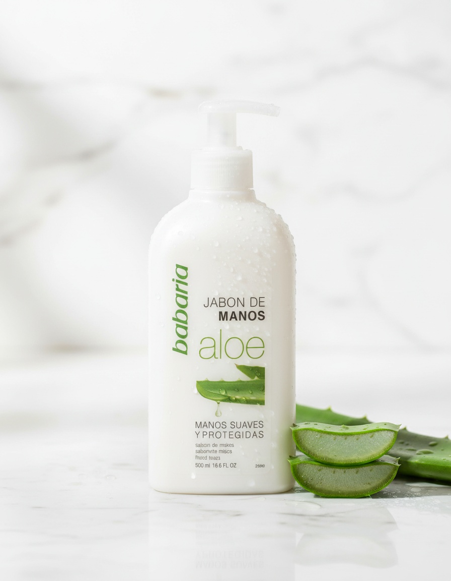 Babaria ALOE VERA liquid hand soap 500 ml - Afbeelding 2