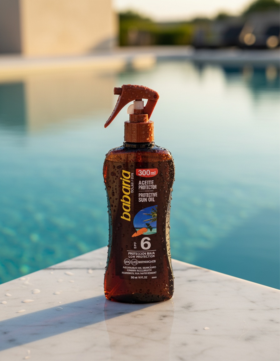 Babaria SOLAR ACEITE DE ZANAHORIA spray SPF6 300 ml - Afbeelding 3