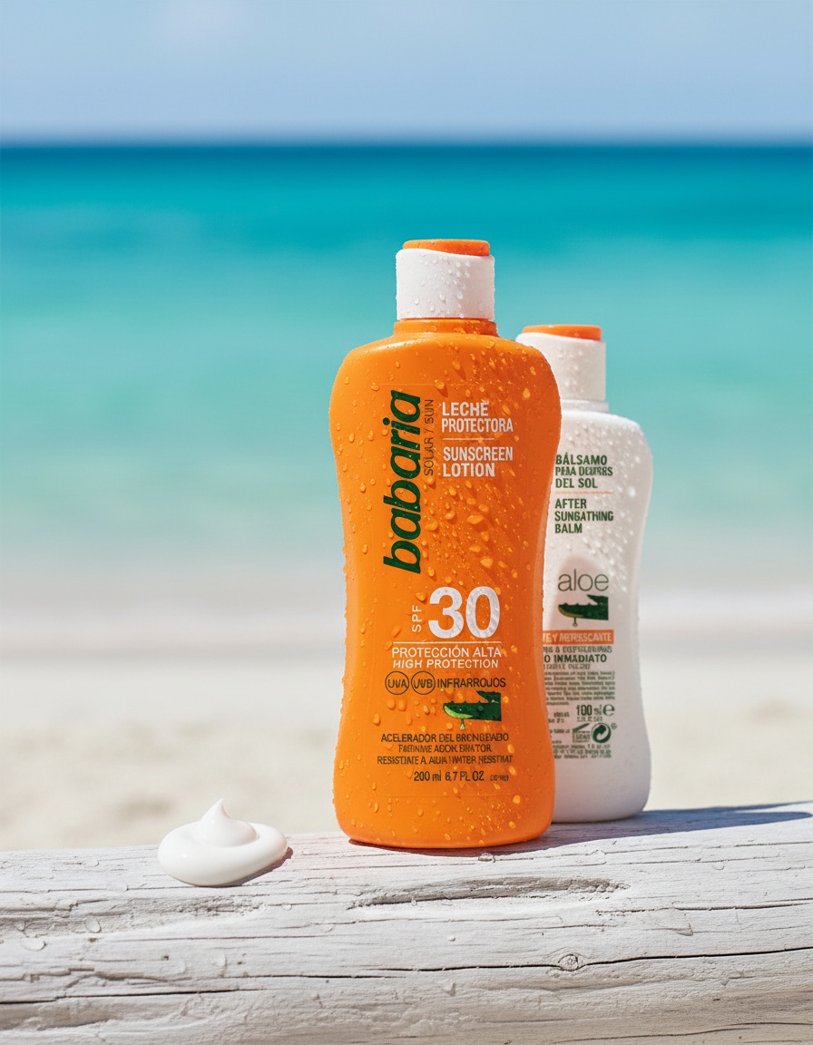 Babaria SOLAR ALOE VERA SPF30 MILK batch - Afbeelding 3