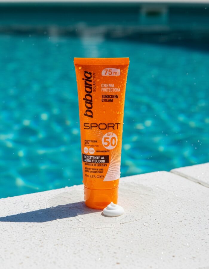 Babaria SOLAR SPORT waterproof sun cream SPF50 75 ml - Afbeelding 3