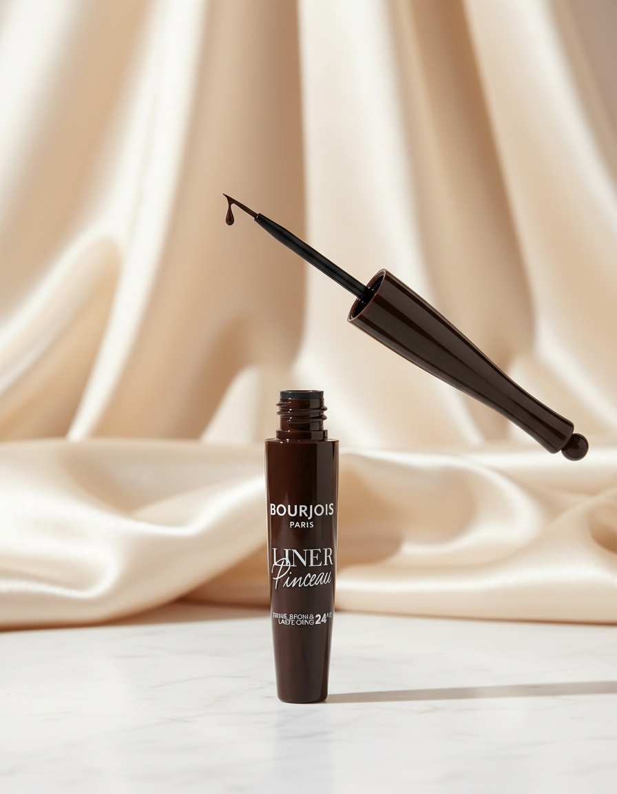 Bourjois LINER PINCEAU 24H liquid eyeliner #2-Brun Impressionniste 2,5 ml - Afbeelding 2