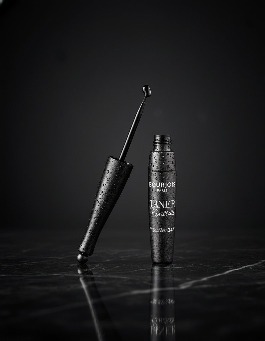 Bourjois LINER PINCEAU 24H liquid eyeliner #8-Noir Surréaliste 2,5 ml - Afbeelding 2