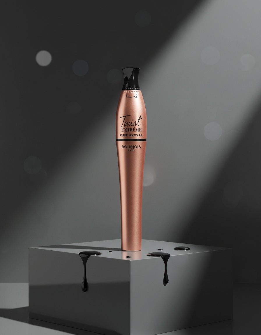 Bourjois TWIST EXTRÈME fiber mascara #black - Afbeelding 2