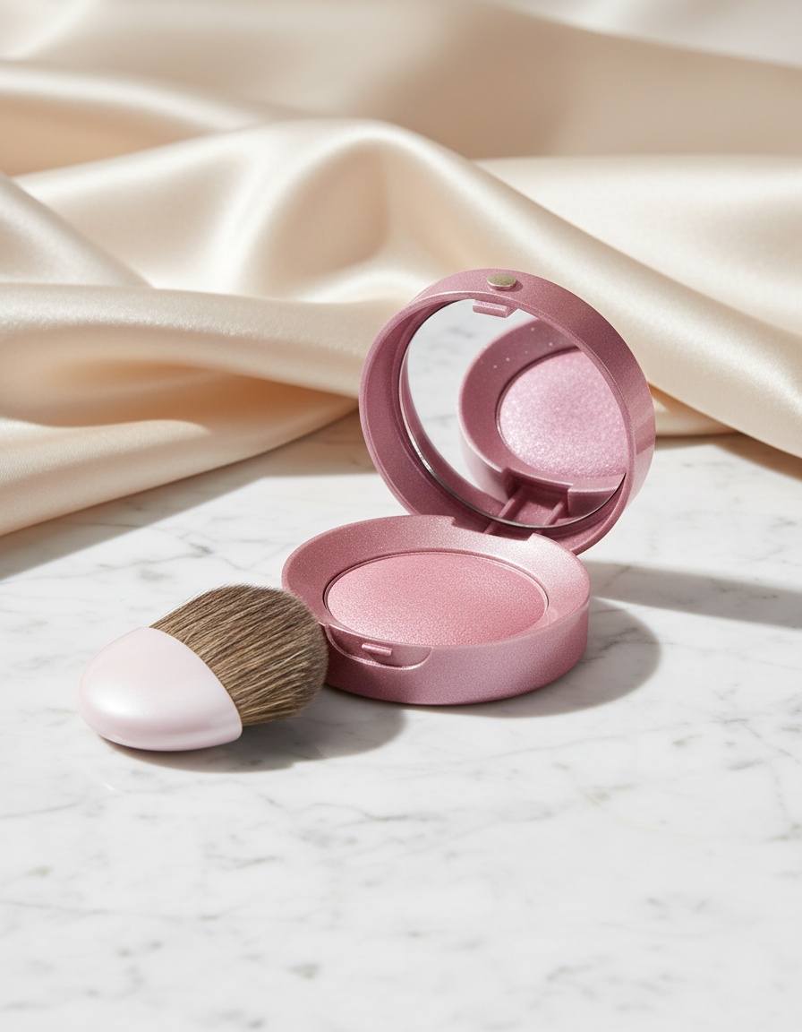 Bourjois LITTLE ROUND pot blusher powder #033-lilas d'or - Afbeelding 2