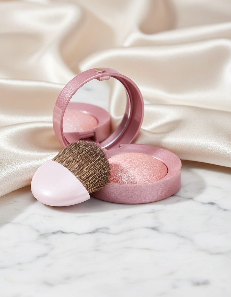 Bourjois LITTLE ROUND pot blusher powder #015-rose eclat - Afbeelding 2