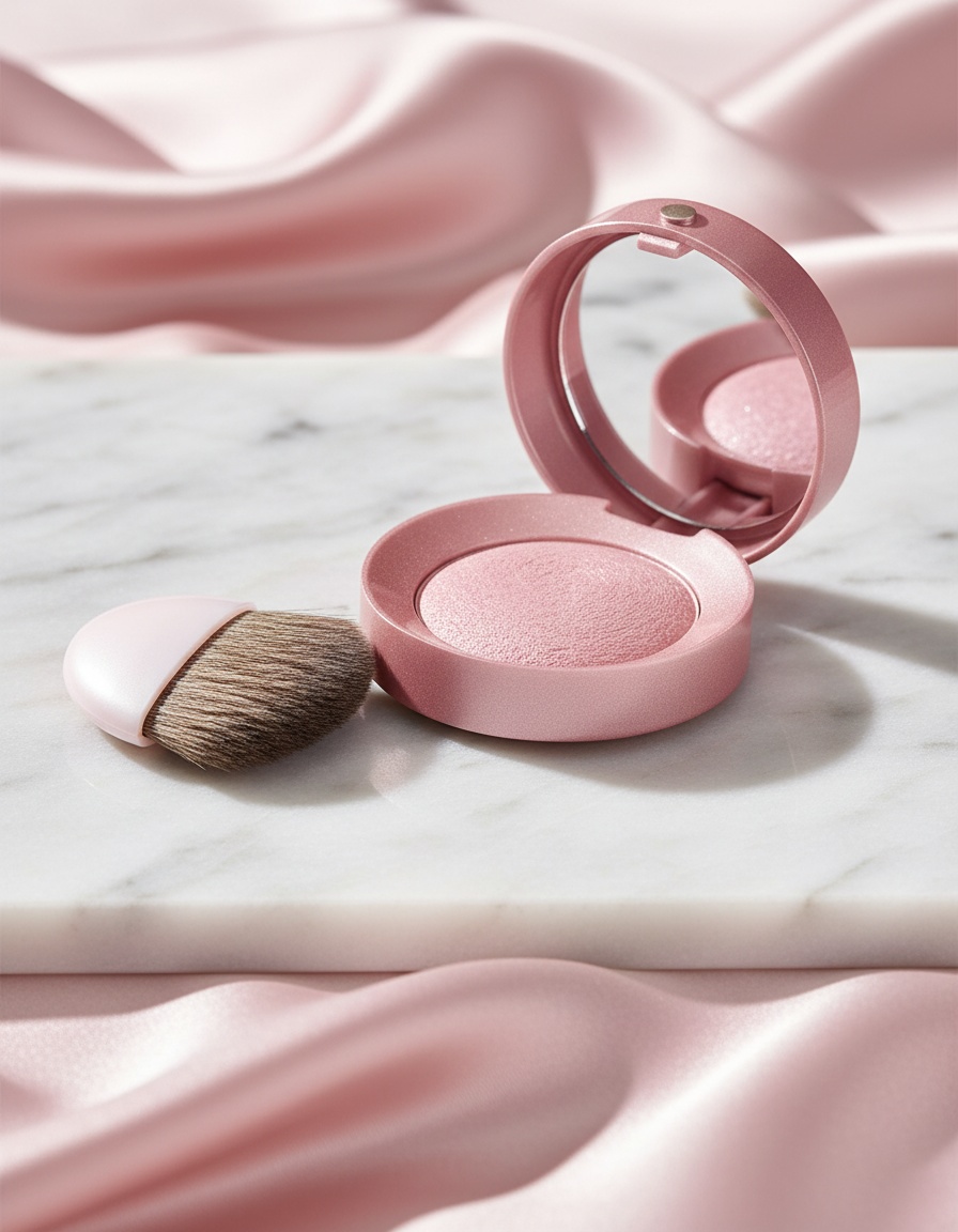 Bourjois LITTLE ROUND pot blusher powder #095-rose de jaspe - Afbeelding 2