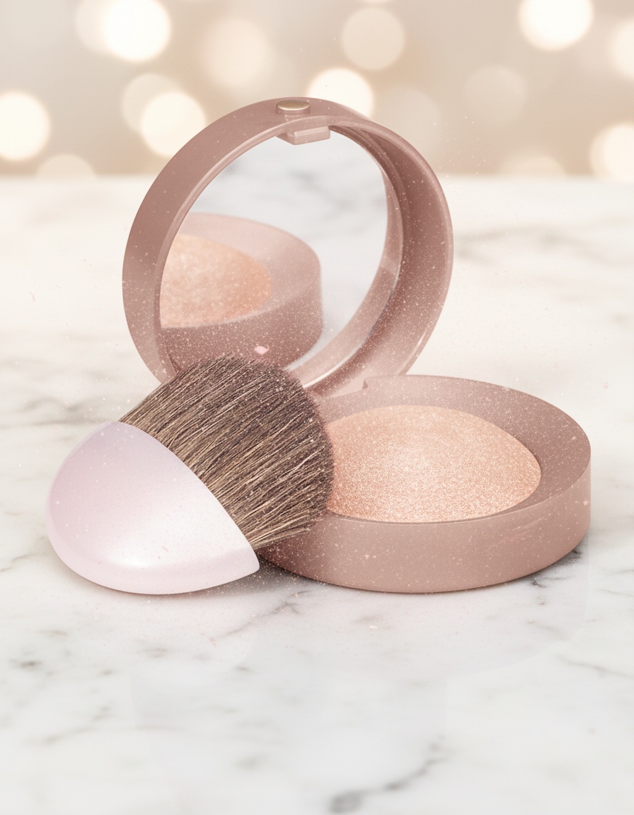 Bourjois LITTLE ROUND pot blusher powder #085-sienne - Afbeelding 2