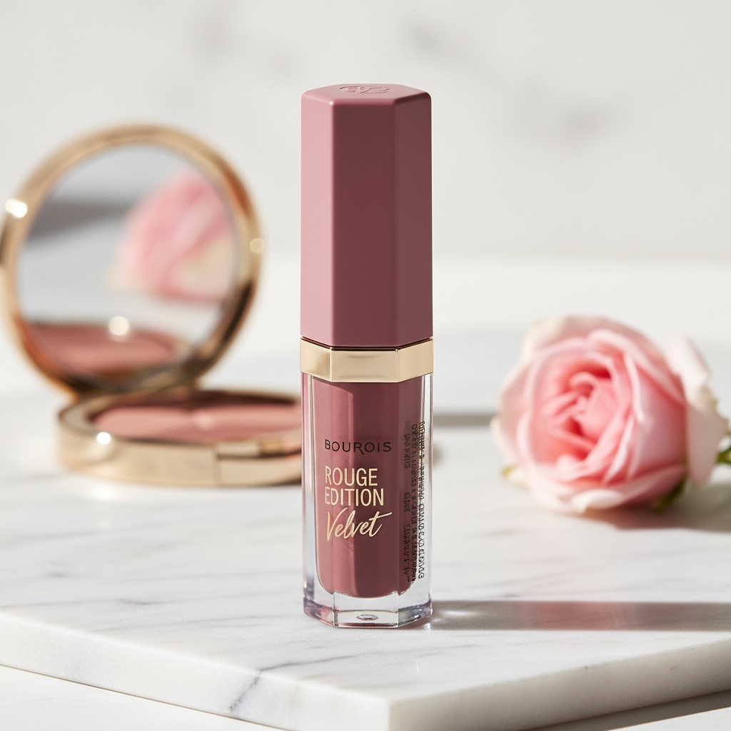 Bourjois ROUGE VELVET liquid lipstick #07-nude-ist - Afbeelding 3