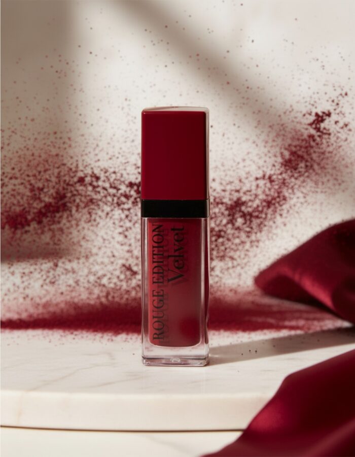 Bourjois ROUGE VELVET liquid lipstick #08-grand cru - Afbeelding 3