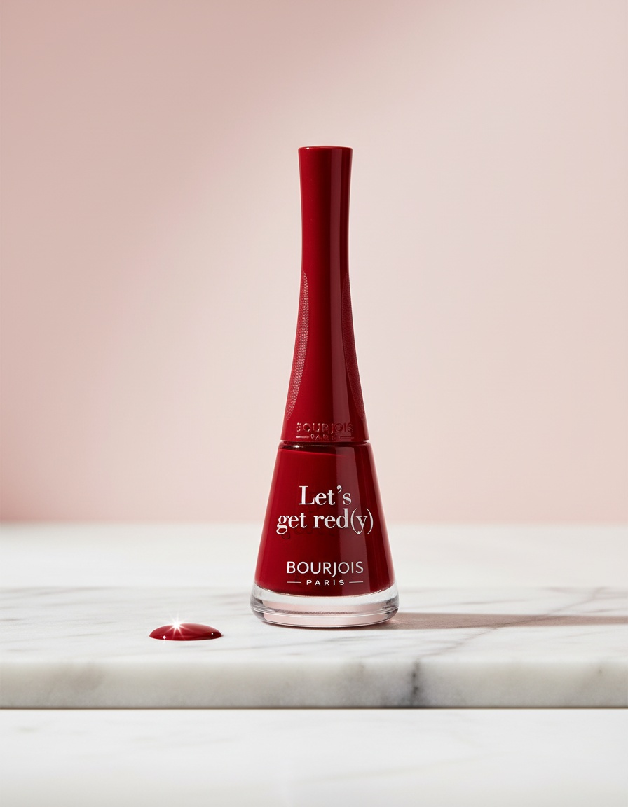 Bourjois 1 SECONDE nail polish #009-let´s get red(y) 9 ml - Afbeelding 2
